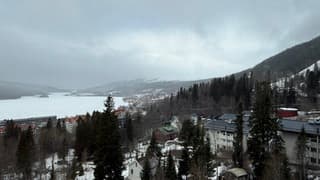 Sneeuw in Åre (skigebied Zweden)