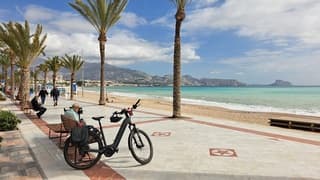 Zon en wolken aan de Costa Blanca 