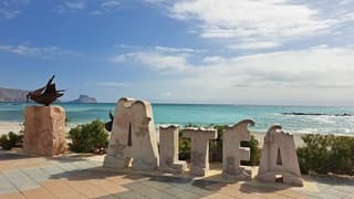 Zon en wolken aan de Costa Blanca 