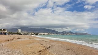 Veel bewolking aan de Costa Blanca 