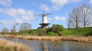Molen in Veere.