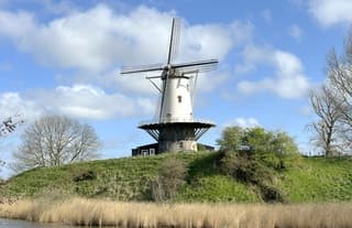 Molen in Veere.