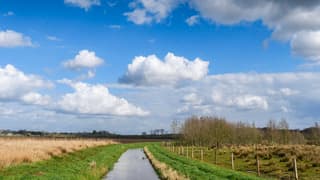 Mooie wolkenluchten vandaag