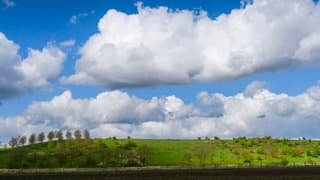 Mooie wolkenluchten vandaag
