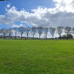 Voetbal op zaterdagochtend in de polder