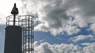 Zon en wolken Markermeer