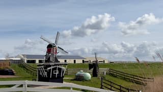Draaiende molen 