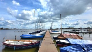 Mooie Wolkenluchten en zon 