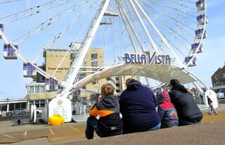 FRIS GENIETEN van uitzicht 