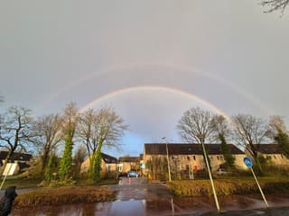 dubbele regenboog