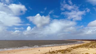 Buien voor het strand