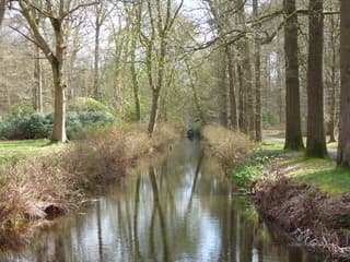 Vriendelijk weer vanmorgen in 's-Graveland.
