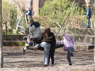 Prima weer om buiten te spelen.