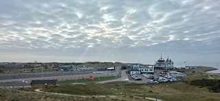 Wachten op de veerboot