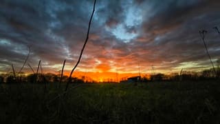 Zonsondergang vandaag 