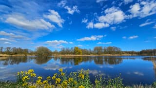 schitterend weer in Natuurpark Lelystad 