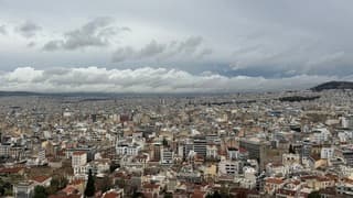 Wegtrekkende stormdepressie 