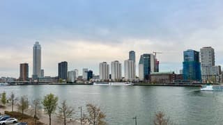 Bewolkte start van de dag 