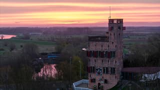 Zonsopkomst bij Belvedere