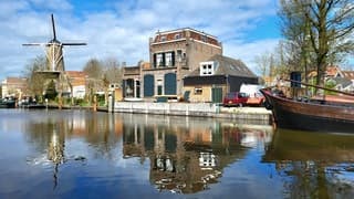 Mooie wolkenlucht en Zon...  Weinig wind 