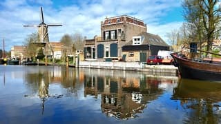 Mooie wolkenlucht en Zon...  Weinig wind 