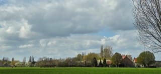 Wolken en wat blauw vandaag 