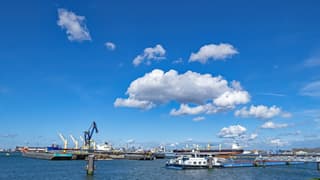 Rotterdamse Haven in de zon