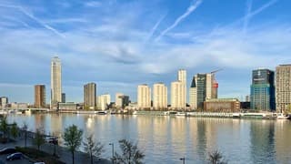 Windstil begin van de Paasmaandag 