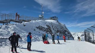 Kaiserwetter op de pitztaler gletsjer