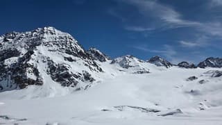 Kaiserwetter op de pitztaler gletsjer