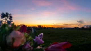 Zonsondergang in Maarsbergen