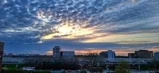 Mooie start van de dag in Amsterdam 