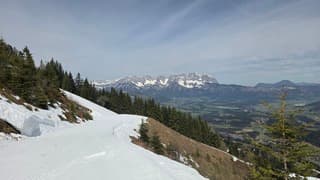 Kitzbühel achtergrond de Wilderkaiser
