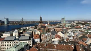 Zonnig Riga, Letland
