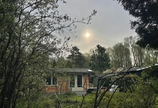 Een heel waterig zonnetje om 9 uur
