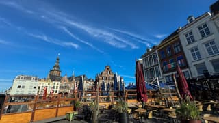 Terrasweer in Nijmegen