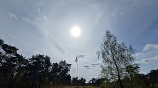 Kring om de zon boven Gelderland 