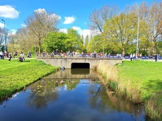 Het weer bij de marathon van Rotterdam 