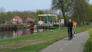Op de fiets