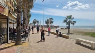 Malaga: aangenaam strandweer