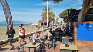 Malaga: terrasweer 