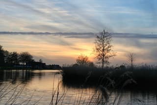 Zonsondergang Rottemeren
