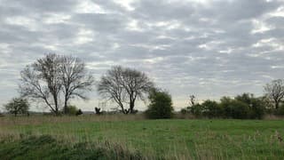Bewolkt en nog niet veel zon te zien