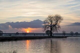 Zonsopkomst in Wanssum