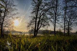 opkomende zon
