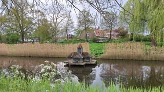 Rustig bewolkt lenteweer in Zierikzee