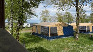 Op de camping in Saarburg