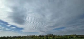 Mooie luchten vanmorgen