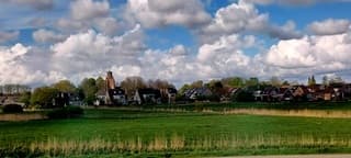 Wolken en zon 