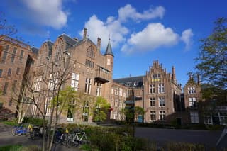 Lekker zonnetje in Delft